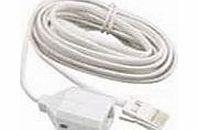 Littlebush Systems Limited 5m BT telephone extension [6P4C] cable